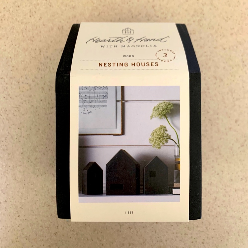 New Hearth and Hand Black Nesting Houses
